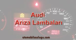 Audi Arıza Lambaları