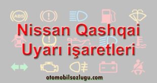 Nissan Qashqai Uyarı işaretleri