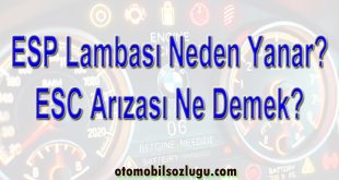 ESP Lambası Neden Yanar? ESC Arızası Ne Demek?